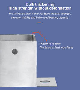 2025 Kustom buatan pabrik baja tahan karat basis peninggi pelat Bast & tabung Las pemegang layanan fabrikasi basis tiang baja - Product Image 4