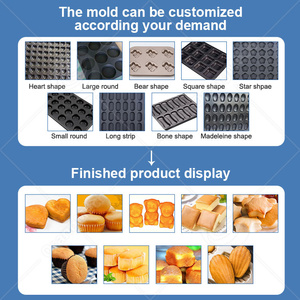 Orme công nghiệp đầy đủ tự động cupcake bánh dây chuyền sản xuất <span class=keywords><strong>Madeleine</strong></span> làm cho máy - Product Image 6