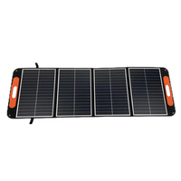 Panel Solar Flexible Pequeño Personalizado HPBC de 18v 100W 120W 150W 200W 300 Vatios para Camping con Conector USB DC Tipo C