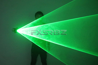 Gants au Laser rotatif pour boîte de nuit, accessoire pour couture, vert, tourbillon, canon Laser, DJ et LED