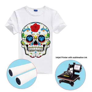 T-shirts de Transfert de Papier, à base de teinture par Sublimation, Permanent, sans découpe, séchage rapide, Transfert de Papier