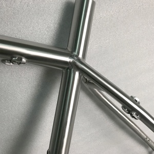 ลดราคาพิเศษ โครงจักรยานไทเทเนียมแบบขับเคลื่อนด้วยสายพาน Oem 29 Plus และระบบ Rohloff Sliding Dropouts - Product Image 2