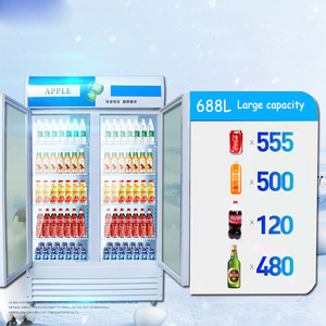 Nhà Máy bán hàng trực tiếp cửa kính tủ lạnh <span class=keywords><strong>Coca</strong></span> <span class=keywords><strong>Cola</strong></span> Máy làm lạnh hiển thị mát - Product Image 5