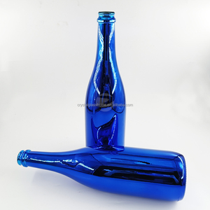 ขวดแก้วเคลือบสีหรูหราแบบกำหนดเอง ขนาด 750 มล. สำหรับบรรจุไวน์สปาร์กลิงและแชมเปญ - Product Image 3