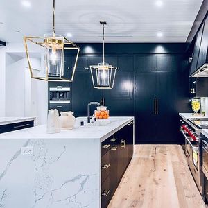 Ian K. Fowler presdio 1 luce 18 pollici a mano in ottone antico Foyer lanterna plafoniera - Product Image 3