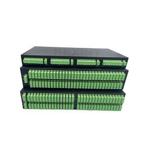 KEXINT 2 PCS 1X64 SC/APC Distribuidor PLC de Fibra Óptica Metálico 2U ODF Panel de Conexión Óptica para Rack de 19 Pulgadas - Product Image 6