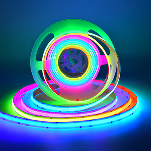 <span class=keywords><strong>Tira</strong></span> de Luces <span class=keywords><strong>LED</strong></span> RGBIC COB Direccionable de 10mm 12mm de Ancho, <span class=keywords><strong>LED</strong></span> <span class=keywords><strong>RGB</strong></span> <span class=keywords><strong>IC</strong></span> WS2811 12V, <span class=keywords><strong>Tira</strong></span> <span class=keywords><strong>LED</strong></span> Inteligente - Product Image 2