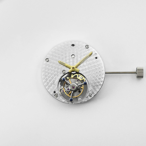 Movimiento de Reloj Tourbillon Real con 19 Rubíes, Cuerda Manual, Logotipo OEM Grabado, Hecho a Mano, GFL-6600, 33mm - Product Image 2