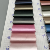 Tissu polyester enduit de film PU vinyle semi-brillant de haute qualité, imperméable et anti-pluie, pour sacs, vestes et manteaux