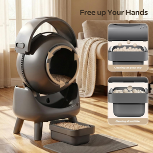 Hot New Automatic Cat <b>Litter</b> <b>Box</b> Generation Safety Anti-Pinch Smart Cat Toilet Intelligent Self Cleaning <b>Litter</b> <b>Box</b> for Cats - Product Image 4
