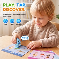Jouets interactifs DB03 en 3 couleurs, cartes cognitives pour enfants, apprentissage précoce, cartes flash parlantes