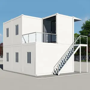 Chi Phí Thấp Giá 20ft Prefab Lưu Trữ Container Nhà Nhà Máy Cung Cấp Nhanh Chóng Xây Dựng Ánh Sáng Thép Đúc Sẵn Container Nhà