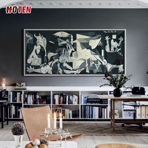 Ritratto Dipinto a Mano su Tela HOTEN HT-00297 per Arredamento Interno, Personalizzato e Moderno - Product Image 3