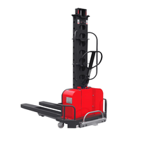 Haute qualité 500kg 700kg 1000kg capacité d'empileur à charge automatique 1800mm hauteur fourgonnettes semi-électriques camions déchargement bonne aide