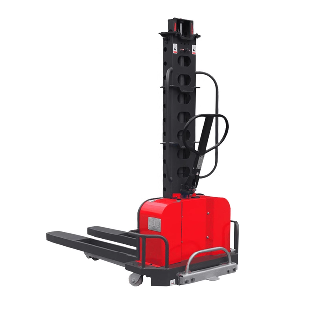 High Quality 500kg 700kg 1000kg Self Load Stacker Capacity 1800mm Height Semi Electric Vans Trucks Unloading Good Helper