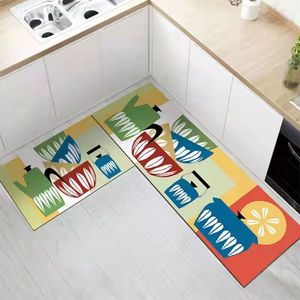 Tappetini e tappeti da <span class=keywords><strong>cucina</strong></span> all'ingrosso a basso prezzo Set 2 pezzi tappetini da <span class=keywords><strong>cucina</strong></span> <span class=keywords><strong>antiscivolo</strong></span> e tappeti Runner Set <span class=keywords><strong>cucina</strong></span> tappeto Runner - Product Image 4