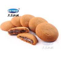 Ligne de production de biscuits remplis par centre de machine de fabrication de biscuits farcis