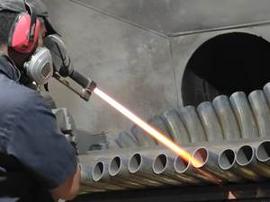 SX-9000 Supersonische Hvof Poedercoating Machine Brandstoftype Massastroommeter Coating Productielijn Met Plc Motor Kerncomponenten - Product Image 2