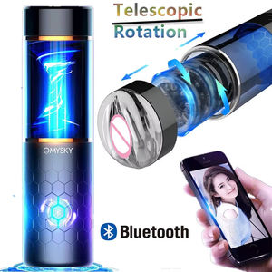 Máquinas Sexuales, Juguetes para Hombres, Manos Libres, Erótico, Telescópico, Rotación, Masturbador de Succión, Copa Vaginal, Vagina de Bolsillo, Ejercicio de Pene para Adultos - Product Image 5