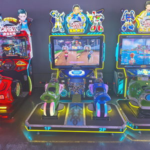 Machine de jeu d'arcade commerciale à monnayeur, simulateur de conduite de voiture électronique, disponible à la vente – Direct Usine - Product Image 1
