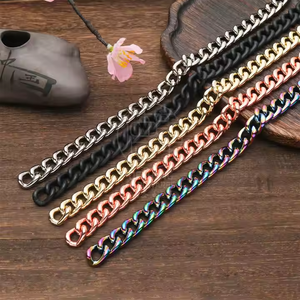 Chaîne en aluminium de 3.5mm d'épaisseur de fil <span class=keywords><strong>pour</strong></span> <span class=keywords><strong>sac</strong></span> chaîne d'épaule en métal <span class=keywords><strong>pour</strong></span> femmes sangle de <span class=keywords><strong>sac</strong></span> <span class=keywords><strong>pour</strong></span> femmes - Product Image 3