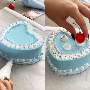 ערכת יצירה לילדים - קופסת אוצר וקופת חיסכון בצורת עוגה, קישוט עצמי, פירות תות, פלסטיק, קופסת תכשיטים, צעצועים לבנות - Product Image 5