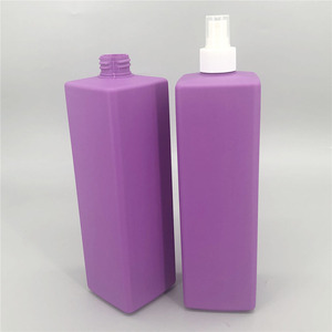 <strong>1000ml</strong> Square <strong>Plastic</strong> <strong>Sprayer</strong> Bottles Cosmetic Packaging <strong>Hand</strong> Sanitizer Trigger <strong>Sprayer</strong> Flat HDPE Bottle for Hair Care - Product Image 2