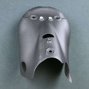 Per DUCATI 1299 959 V2S, copertura modificata per tubo di scarico in fibra di carbonio a secco, isolamento anti-scottatura 2020+ - Product Image 3