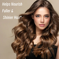 Poudre de collagène personnalisée pour des cheveux plus fournis et plus brillants, enrichie en protéines, calcium et sodium