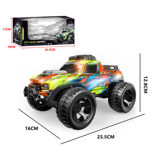 Đầy màu sắc xe PVC với Đèn Thử tôi chức năng <span class=keywords><strong>rc</strong></span>-road xe xuyên quốc gia Xe điều khiển vô tuyến Pickup xe tải đồ chơi - Product Image 6