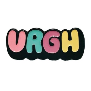 Spilla colorata in metallo smaltato in metallo placcato arcobaleno di moda cool socialmente goffo per spille da cappello per ansia sociale - Product Image 3