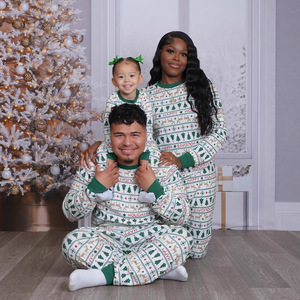 Family Woman <strong>Christmas</strong> <strong>Pajamas</strong> <strong>Maternity</strong> Family Matching <strong>Christmas</strong> Outfits Bamboo Mom <strong>Pajamas</strong> and Kids <strong>Pajama</strong> Set - Product Image 2