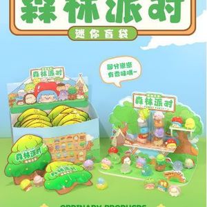 Yu Mo Forest Party <b>Mini</b> Blind Box Resin Craft Ornaments Cute Collectible Toys For Kids Birthday Gift - Product Image 3