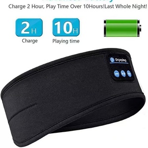 <span class=keywords><strong>Bandeau</strong></span> de sommeil sans fil avec écouteurs intégrés <span class=keywords><strong>pour</strong></span> la musique, idéal <span class=keywords><strong>pour</strong></span> le sport, l'entraînement, le jogging et le yoga - Product Image 2
