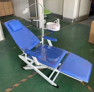 Bon marché, <span class=keywords><strong>fauteuil</strong></span> dentaire portable et pliable, équipement de dentiste, <span class=keywords><strong>fauteuil</strong></span> dentaire professionnel simple avec lampe - Product Image 3