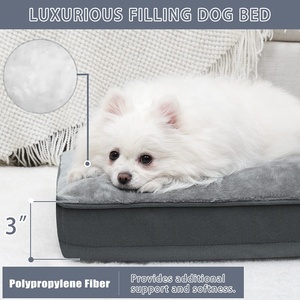 Beliebtes Großhandel-Bettwäsche Luxus weiches Push flexibel glatt kurz Kunstfell Welpen Haustierprodukte Hundebett Katzenbett - Product Image 3