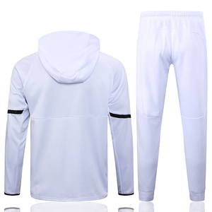 Veste d'hiver en vente chaude Vêtements d'entraînement Football Club Hooded Zip-up Suit Jersey Set - Product Image 5