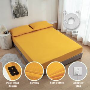 Couvre-lit de mise à la terre antistatique en coton biologique 95 % et fibre d'argent pur 5 %, écologique, pour usage domestique et hôtelier - Product Image 1