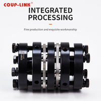 COUP-LINK Accouplement Arbre Connecteur Ventilateur Acier Accouplements Flexibles Ressort Simple Double Plaque Accouplement