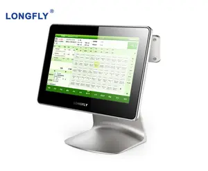 LongFly Fanless Aluminium Multipoint Touch Android POS /Windows POS-System