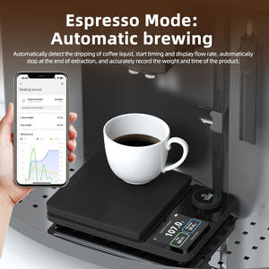 เครื่องชั่งกาแฟอัจฉริยะ CK863BLE ความแม่นยำ 0.1 กรัม พร้อมตัวตั้งเวลาและโหมดชงสำหรับเอสเพรสโซ - Product Image 1