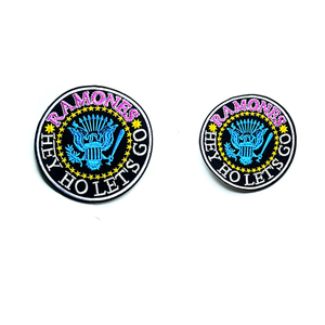 Patchs brodés 3D personnalisés avec logo, vente en gros, pour la Saint-Valentin, appliqués, à repasser, <span class=keywords><strong>Blues</strong></span> Rock, pour vêtements - Product Image 5