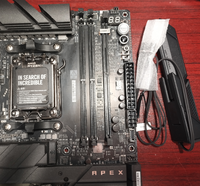 Pour carte mère ROG CROSSHAIR X870E APEX AM5, boîte d'origine complète pour Ryzen 9 9000X3D, overclocking