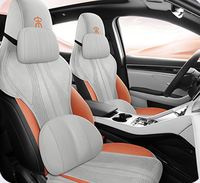 Housse de siège de voiture en cuir suédé personnalisée de haute qualité, écologique, toutes saisons, pour BYD Song Plus Seal U Dmi 2022-2026