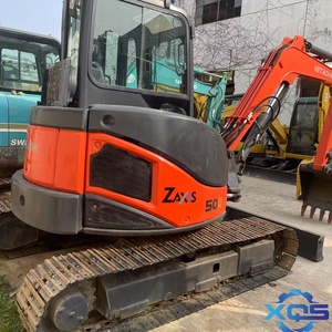 Miniexcavadora Hitachi ZX50U 2020 de 5 Toneladas, Hidráulica, con Motor Isuzu, Caja de Cambios, Bomba y Rodamientos, Usada para Excavación y Movimiento de Tierras - Product Image 4
