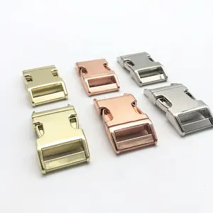 Belt Buckle Automatic Buckle Belts Quick Release Metal Buckle For Dog Collar