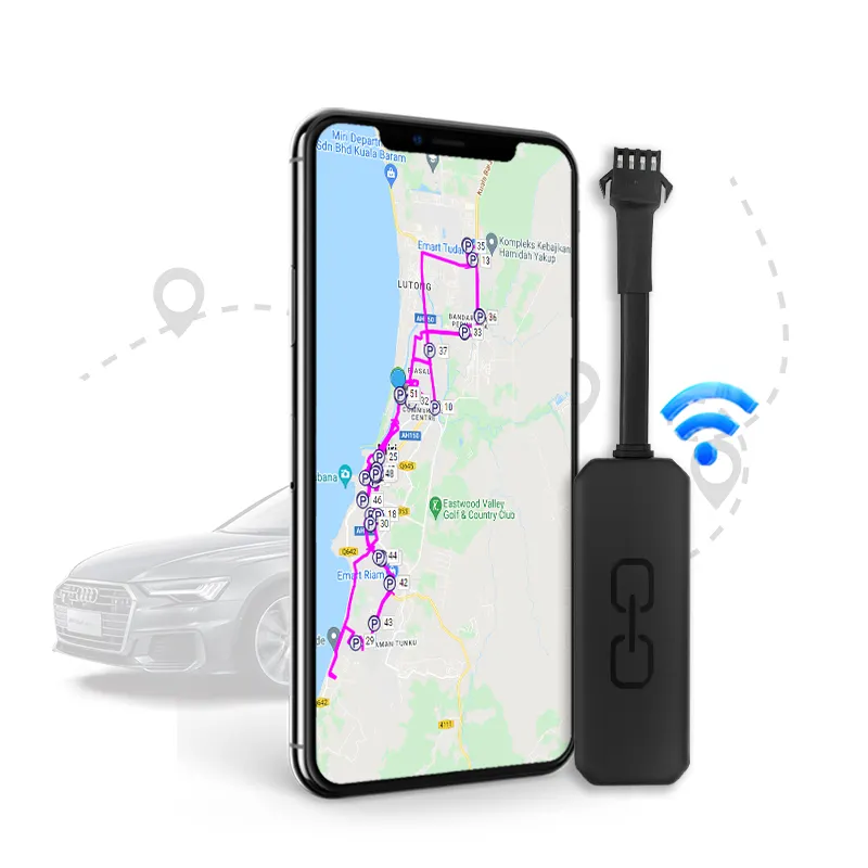 Daovay seguimiento de vehículos en tiempo real mini rastreadores de automóviles Apagar el motor de forma remota coche Motocicletas dispositivo de seguimiento Rastreador GPS