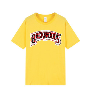 Hot Sell Fashion Thick Neck Cotton Cartoon <strong>Simpson</strong> Backwoods Cookie RAW Graphic Printed Men <strong>T</strong> <strong>Shirt</strong> With Custom Logo - Product Image 4