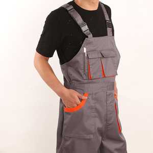 Pantaloni con bretelle da <span class=keywords><strong>lavoro</strong></span> T/C tuta da uomo con bretelle da uomo di nuova <span class=keywords><strong>moda</strong></span> di Design generale per lavorare - Product Image 4