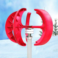 Kit éolien 300W à hélice verticale avec contrôleur MPPT pour faible vitesse du vent, idéal pour villas et îles isolées - Approvisionnement direct usine